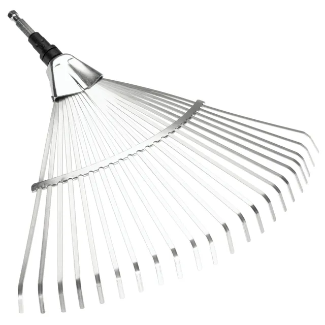 gardena-combisystem-f-cherbesen-50-cm-laubrechen-mit-verzinkten-federstahlzinken image 1