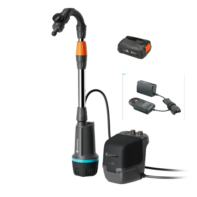 gardena-akku-regenfasspumpe-2600-comfort-18v-p4a-ready-to-use-set-14604-20-kabel image 1