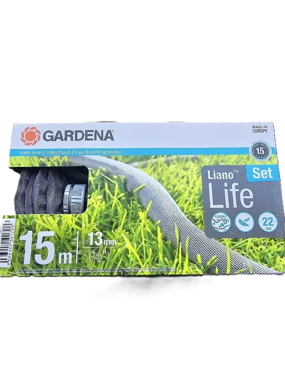 gardena-liano-life-textilschlauch-1-2-zoll-15-m-set-18445-20-hochflexibler-garte image 1