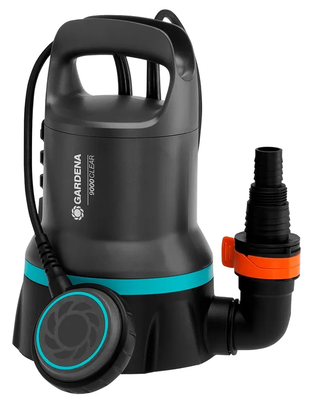 gardena-klarwasser-tauchpumpe-9000-klarwasserpumpe-9-000-l-h-300-w-schwimmschalt image 1