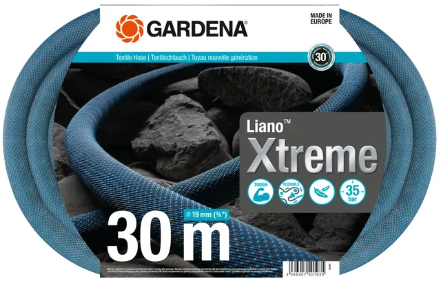 gardena-liano-xtreme-3-4-zoll-30-m-set-extrem-robuster-textil-gartenschlauch-mit image 1