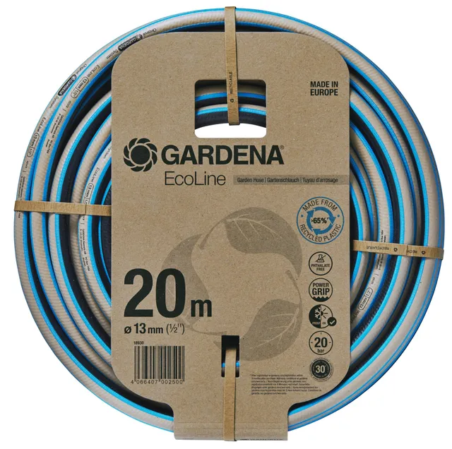 gardena-ecoline-gartenschlauch-1-2-zoll-20-m-ohne-systemteile-nachhaltiger-schla image 1