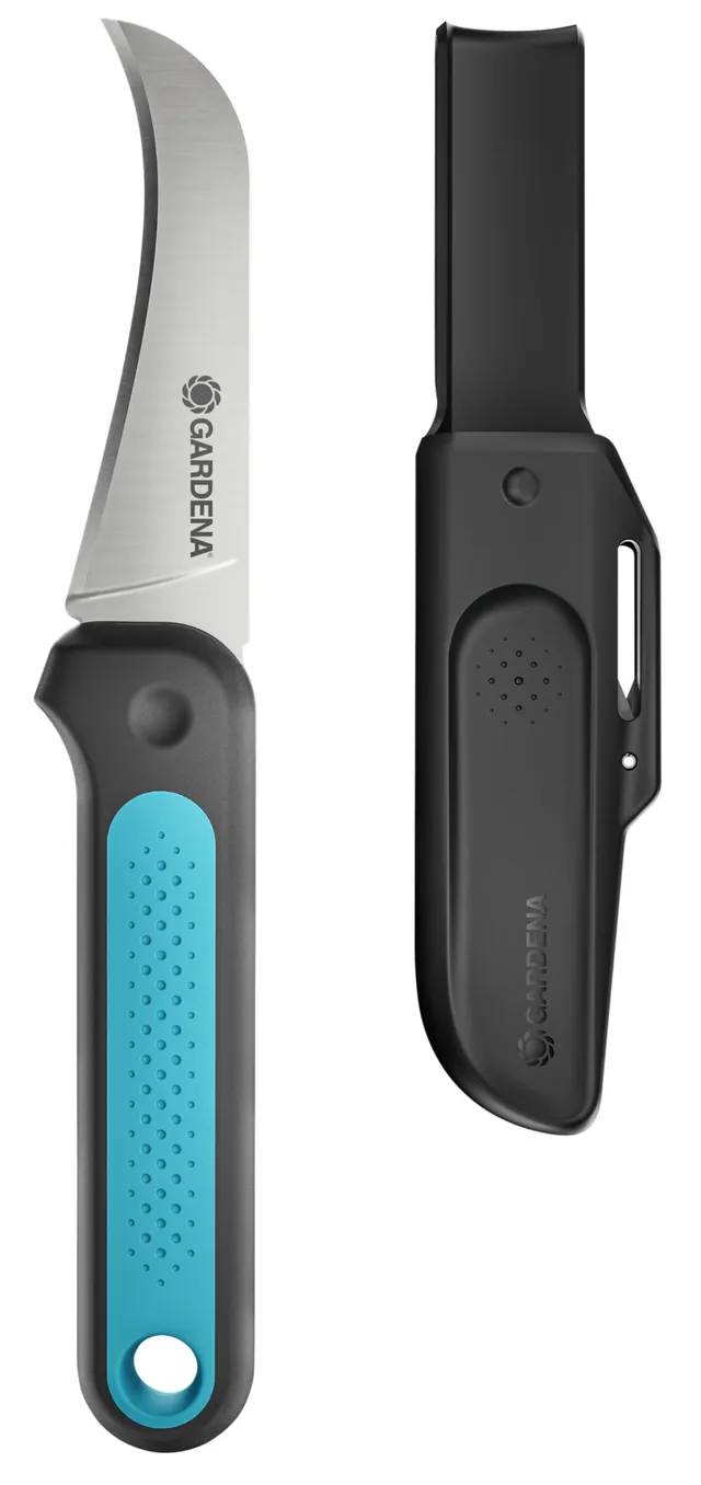 gardena-erntemesser-veggiecut-12211-20-edelstahl-messer-mit-84-mm-sichelform-kli image 1