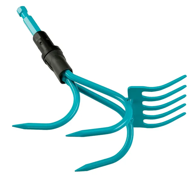 gardena-combisystem-grubber-rechen-03165-20-2-in-1-gartenwerkzeug-aus-stahl-mit- image 1