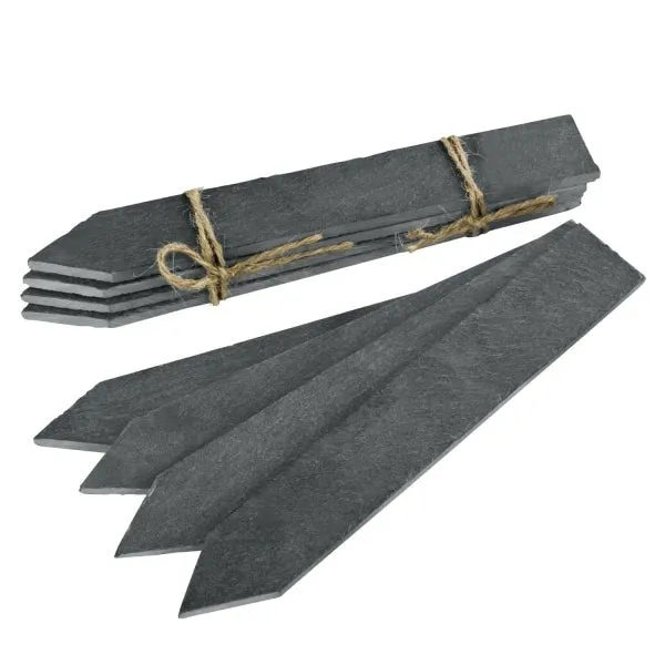 gardenmate-8er-set-pflanzschilder-aus-naturschiefer-xl-20-x-3-cm-wetterfeste-sch image 1