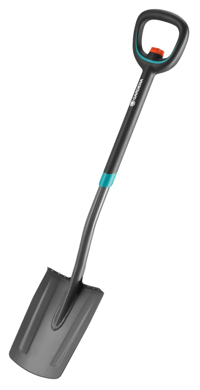 gardena-ergoline-teleskop-spaten-17020-20-gartenspaten-aus-qualit-tsstahl-mit-tr image 1