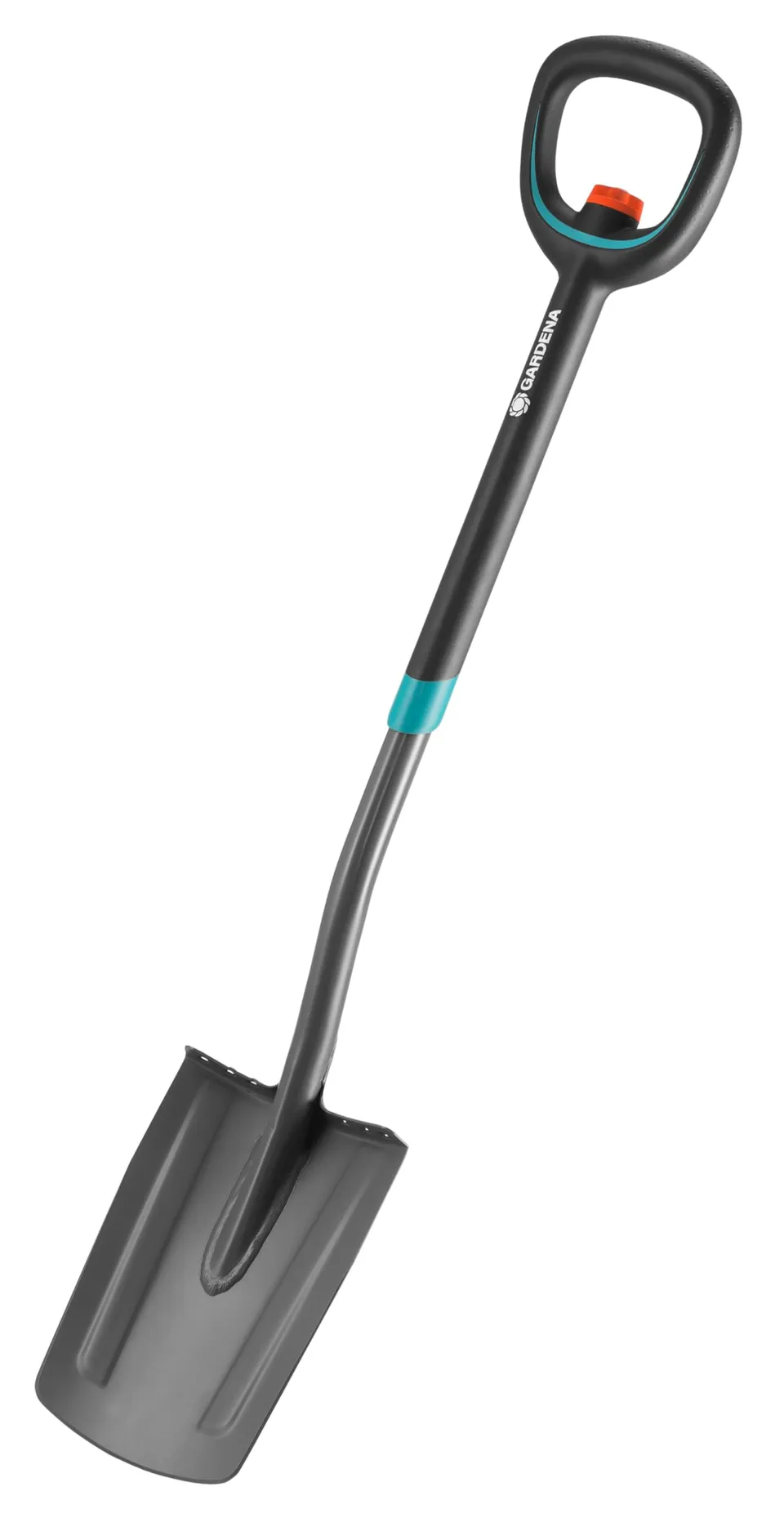 gardena-ergoline-teleskop-spaten-17020-20-gartenspaten-aus-qualit-tsstahl-mit-tr image 1