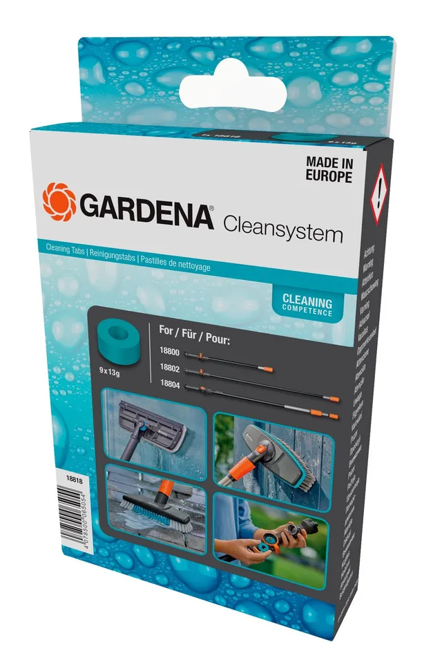 gardena-cleansystem-reinigungstabs-9-st-ck-putzmittel-tabs-f-r-wasserf-hrende-cl image 1
