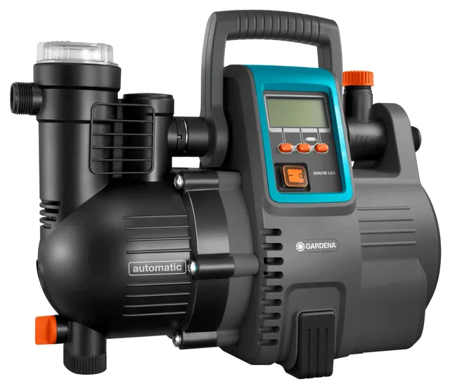 gardena-comfort-hauswasserautomat-5000-5e-lcd-1759-20-hauswasserpumpe-mit-lc-dis image 1