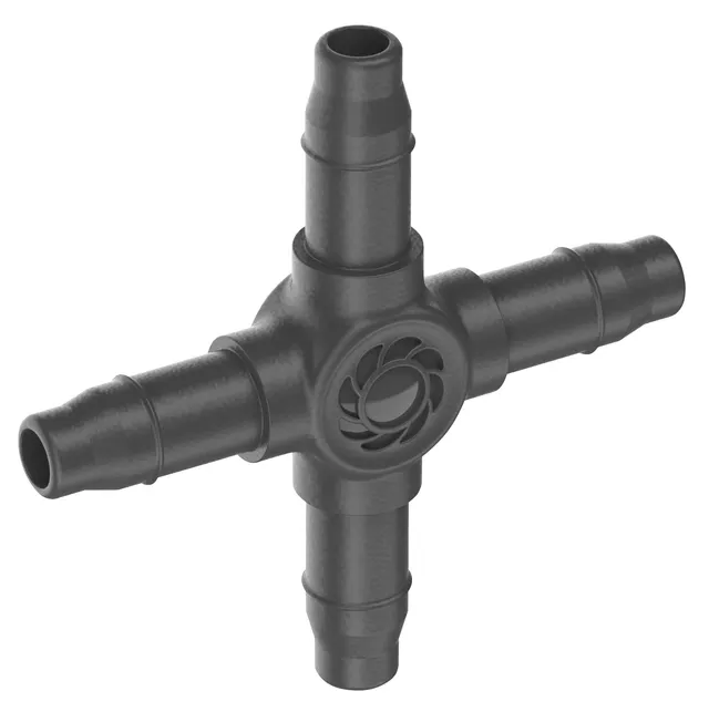 gardena-micro-drip-system-kreuzst-ck-4-6-mm-3-16-zoll-knickfreie-abzweigung-10er image 1