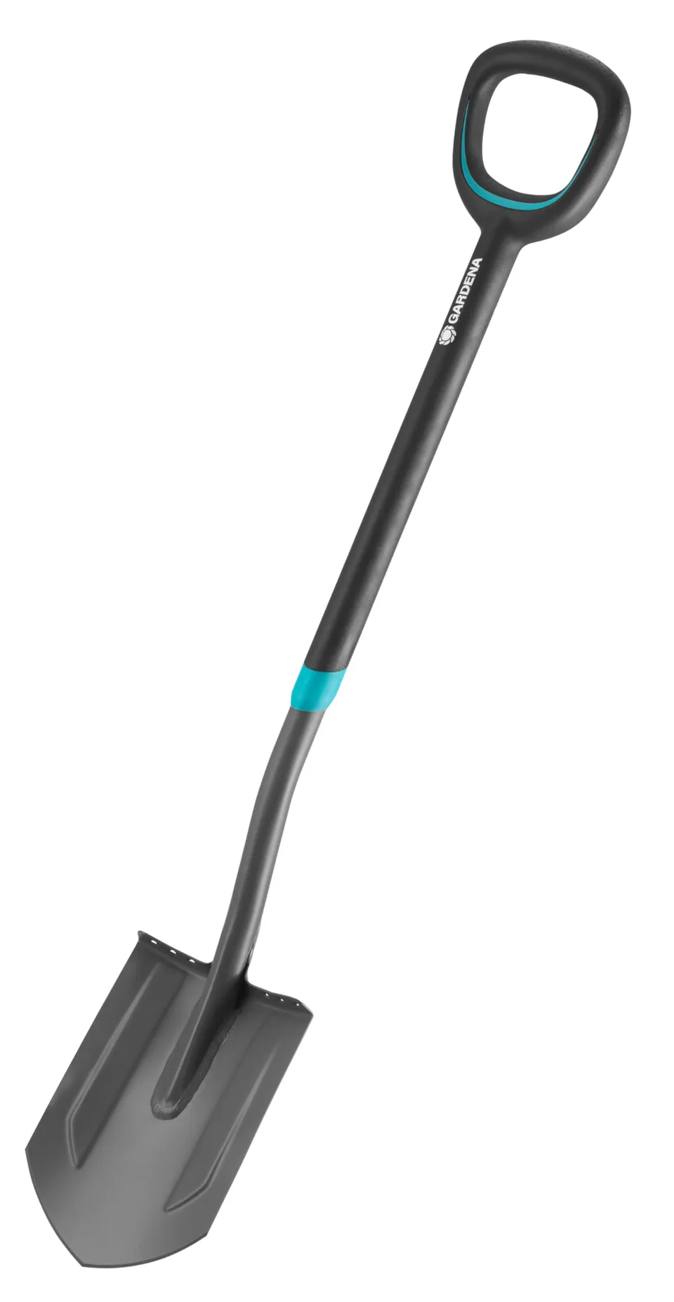 gardena-ergoline-spitz-spaten-gartenspaten-aus-geh-rtetem-qualit-tsstahl-mit-tri image 1