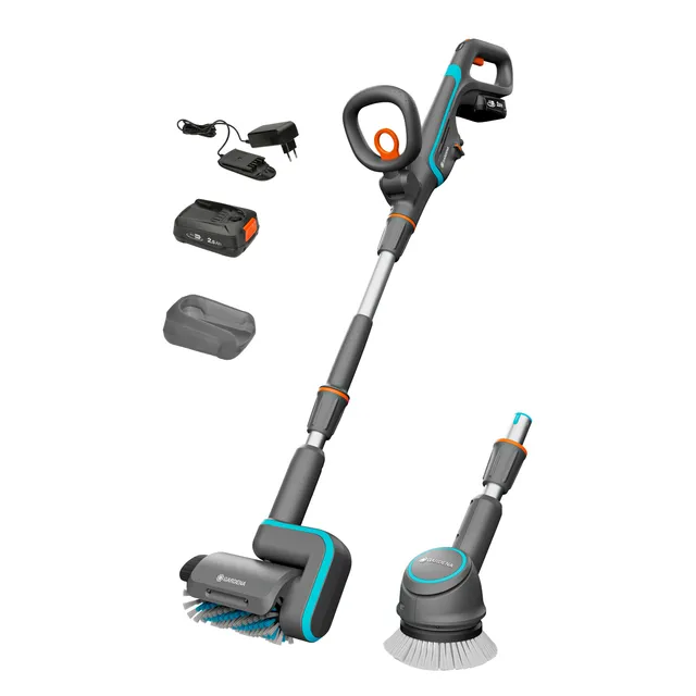 gardena-akku-multi-reiniger-aquabrush-universal-04-18v-p4a-ready-to-use-set-1484 image 1