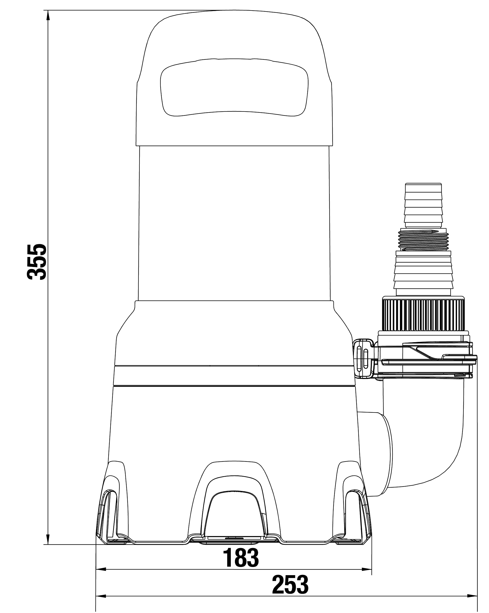 gardena-schmutzwasser-tauchpumpe-16000-9042-20-450-w-tauchpumpe-mit-16-000-l-h-f image 2