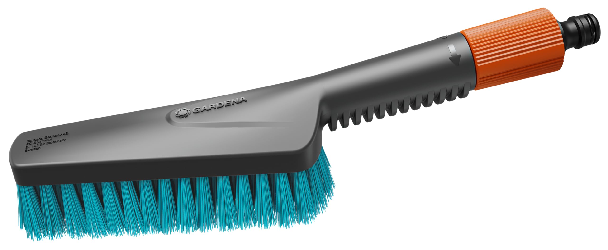 gardena-cleansystem-handb-rste-s-hard-reinigungsb-rste-mit-schlauchanschluss-fla image 1