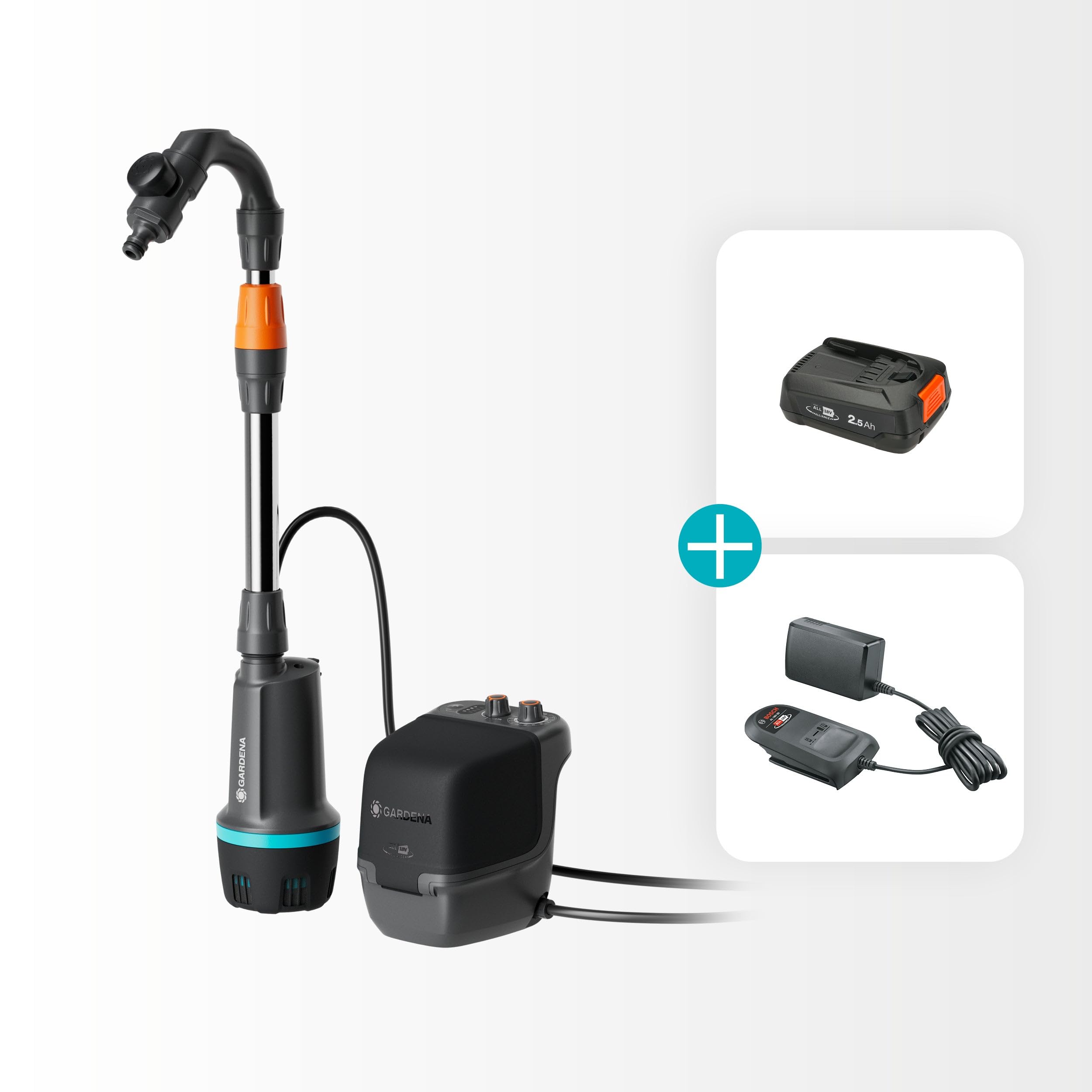 gardena-akku-regenfasspumpe-2600-comfort-18v-p4a-ready-to-use-set-14604-20-kabel image 7