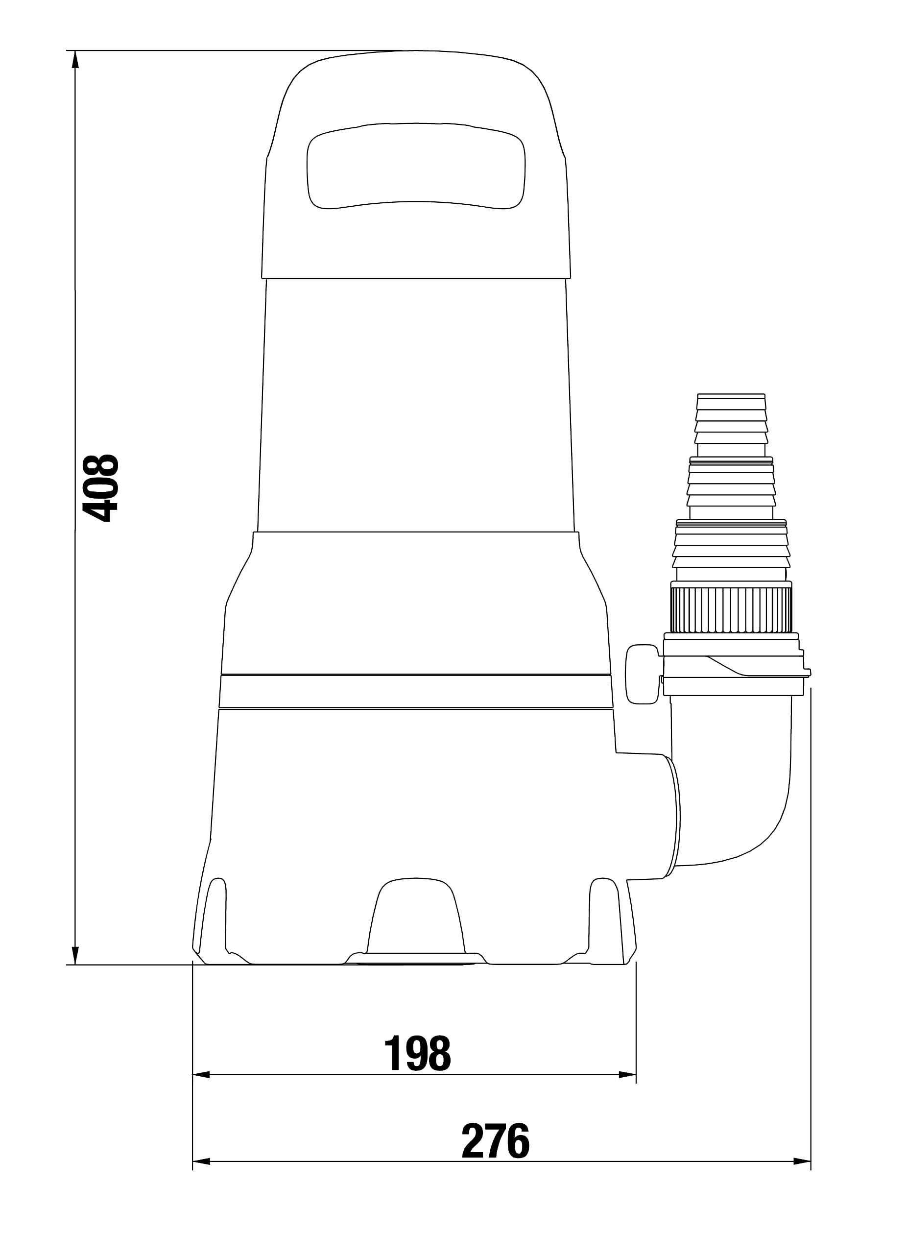 gardena-schmutzwasser-tauchpumpe-25000-1-100-w-tauchpumpe-mit-25-000-l-h-f-rderm image 3