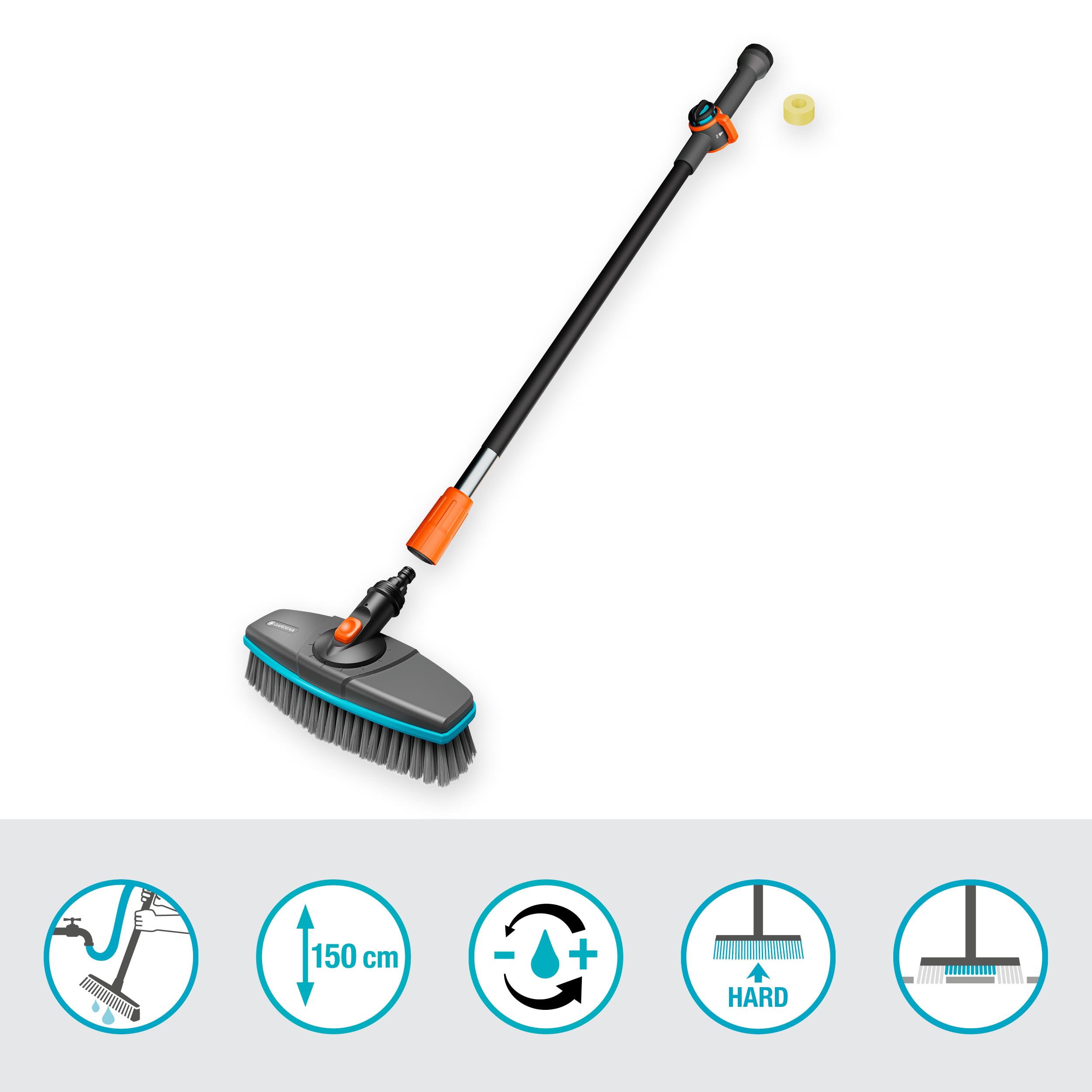 gardena-cleansystem-wasch-set-mit-150-cm-stiel-m-und-stielb-rste-hard-inkl-reini image 3