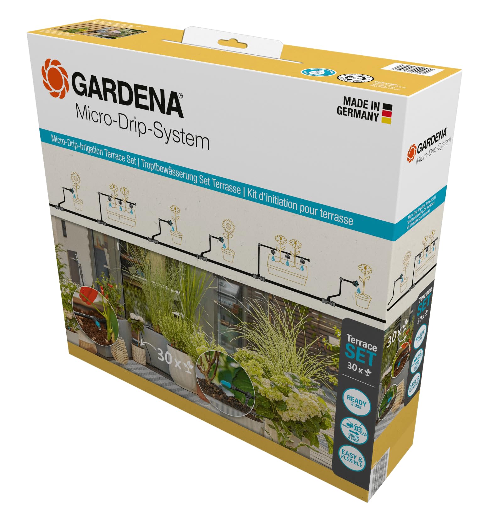 gardena-micro-drip-system-tropfbew-sserung-starter-set-terrasse-13400-20-f-r-30- image 1