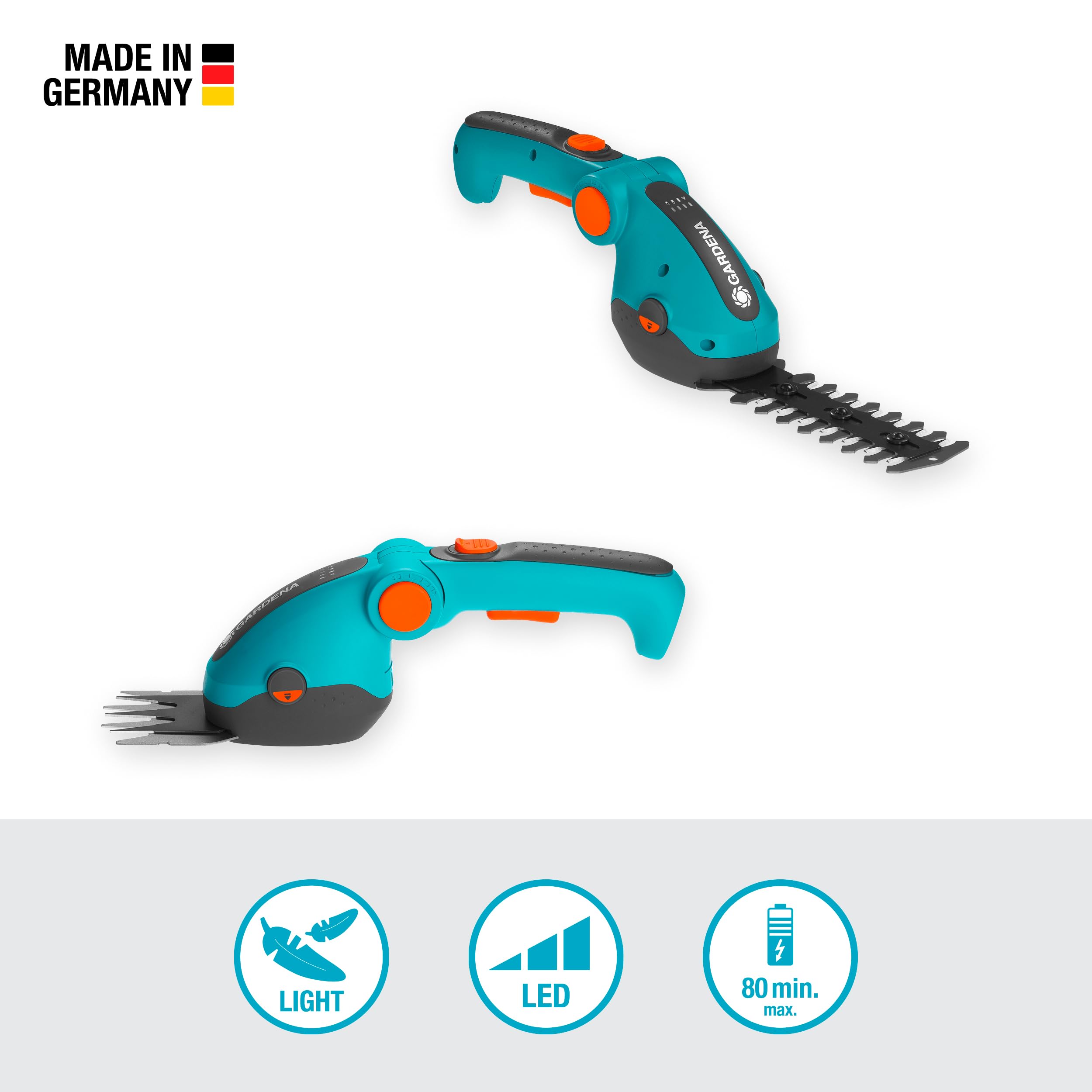gardena-akku-gras-und-strauchschere-comfortcut-li-set-9888-20-2-in-1-rasenkanten image 2