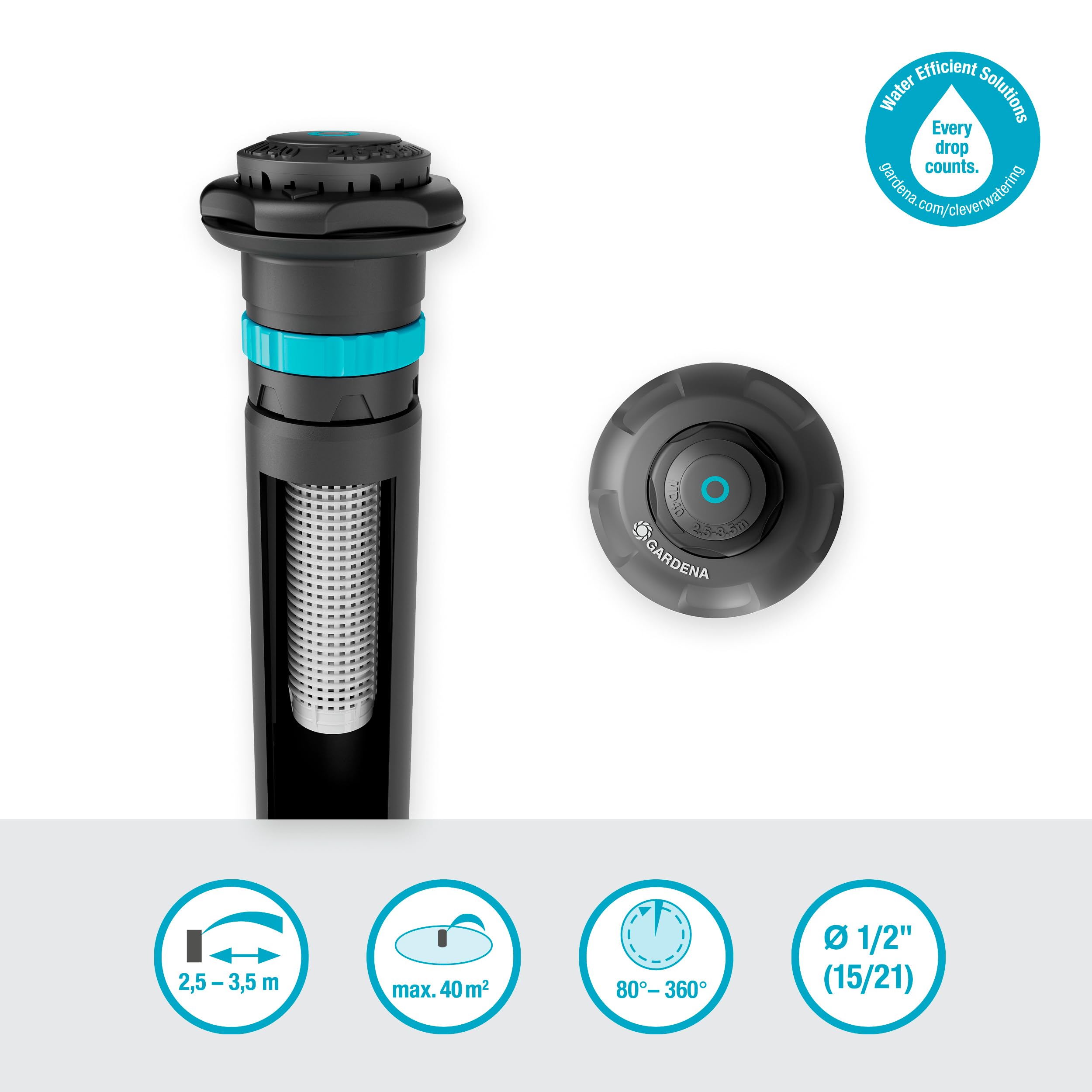 gardena-sprinklersystem-versenkregner-md40-pop-up-bew-sserung-f-r-rasenfl-chen-b image 2