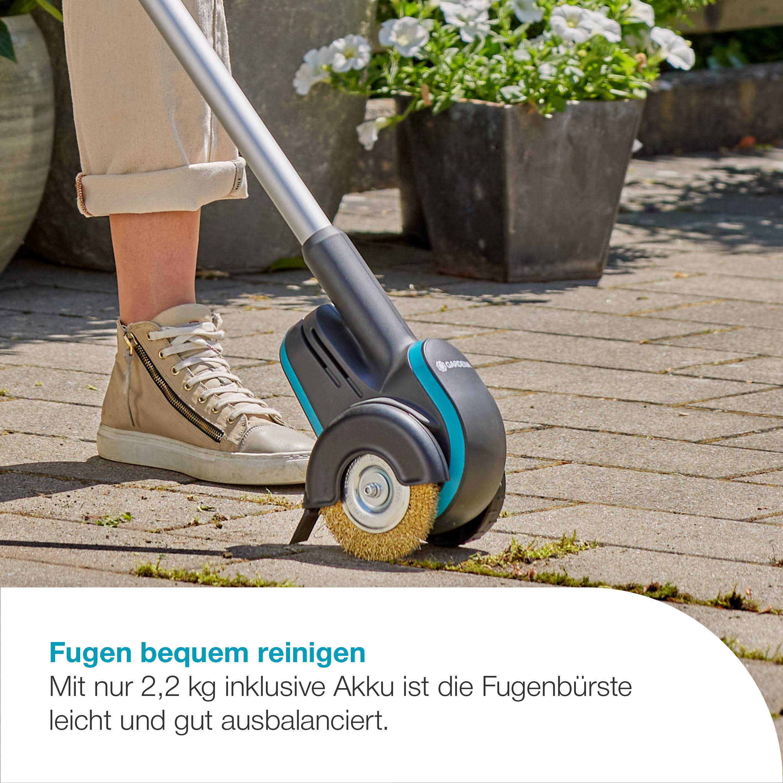 gardena-akku-fugenreiniger-easyweed-1800-18v-p4a-solo-akku-unkrautentferner-mit- image 3