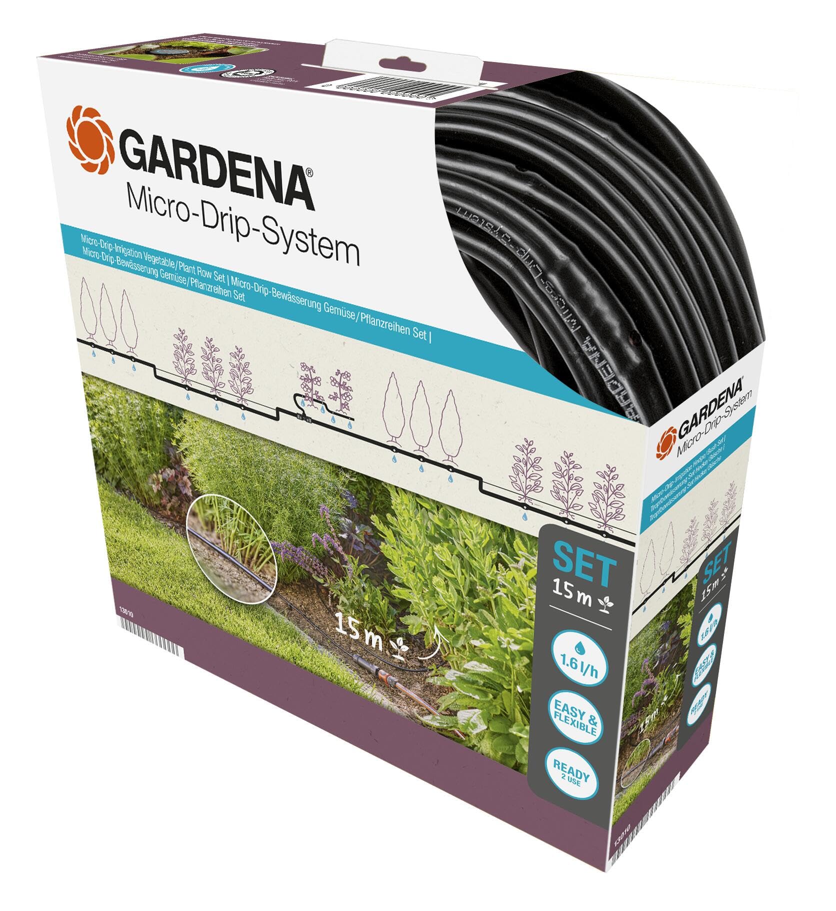 gardena-start-set-pflanzreihen-s-13010-20-micro-drip-tropfbew-sserungs-set-f-r-r image 1