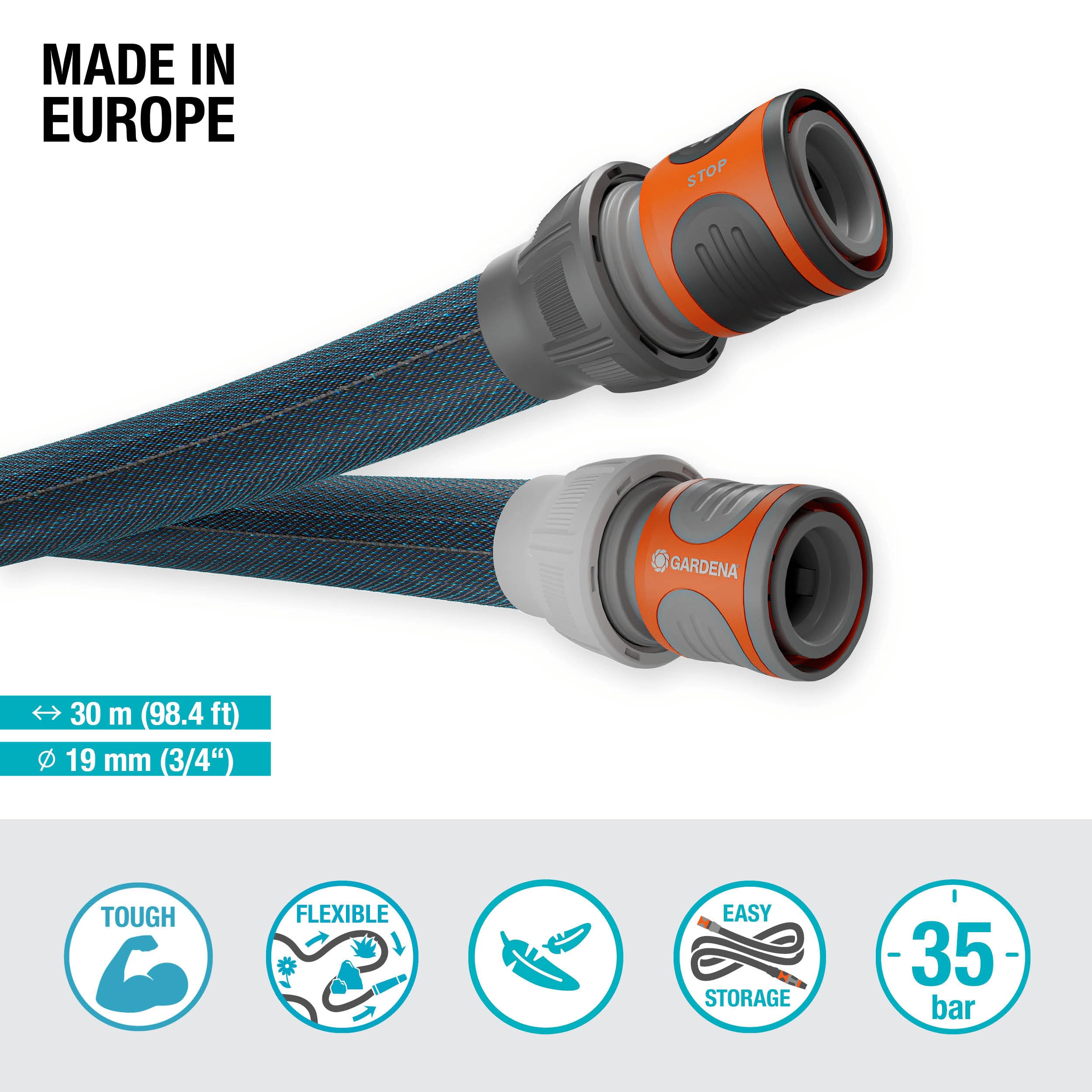 gardena-liano-xtreme-3-4-zoll-30-m-set-extrem-robuster-textil-gartenschlauch-mit image 2