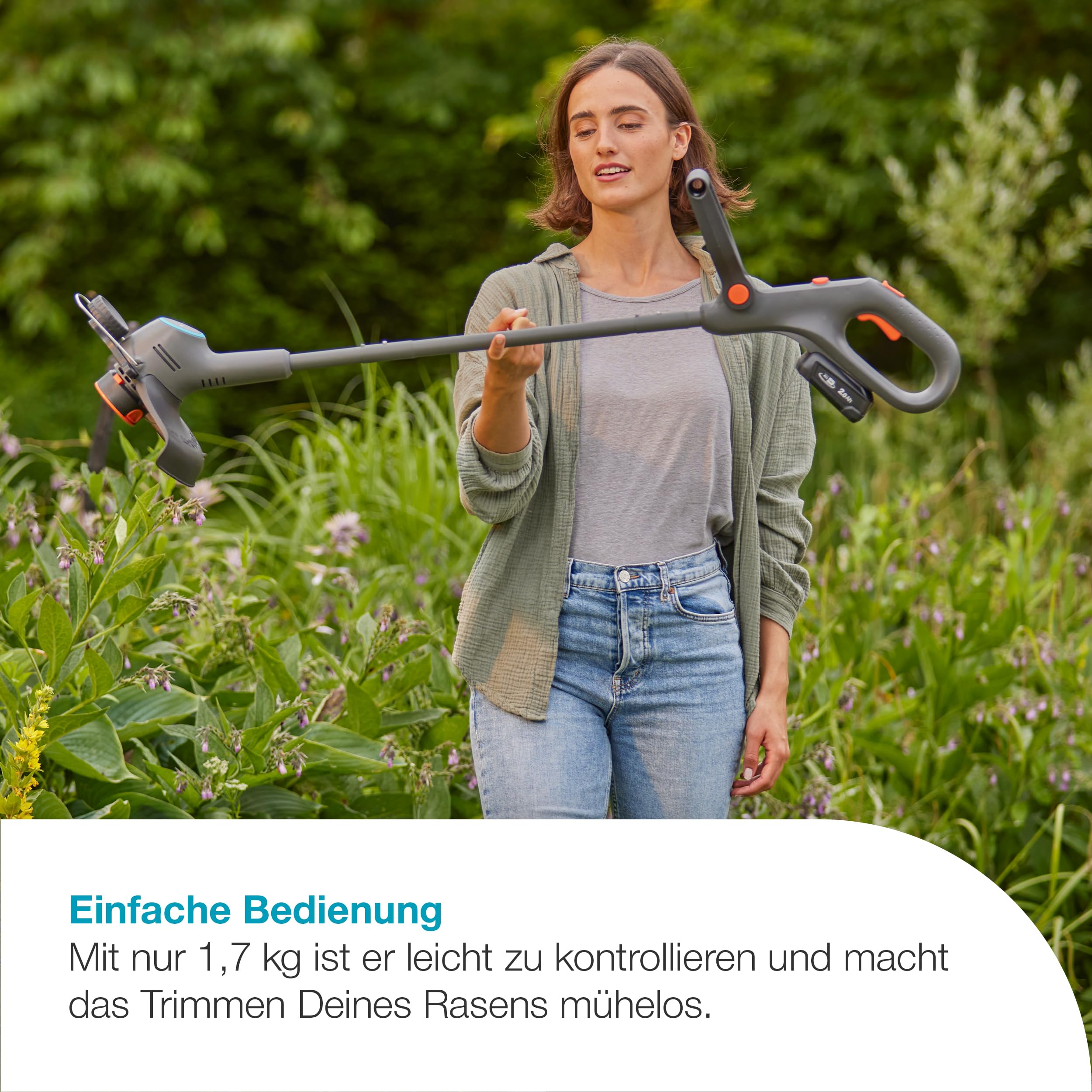 gardena-akku-rasentrimmer-easytrim-25-18v-p4a-solo-14704-55-2-in-1-trimmer-mit-k image 2