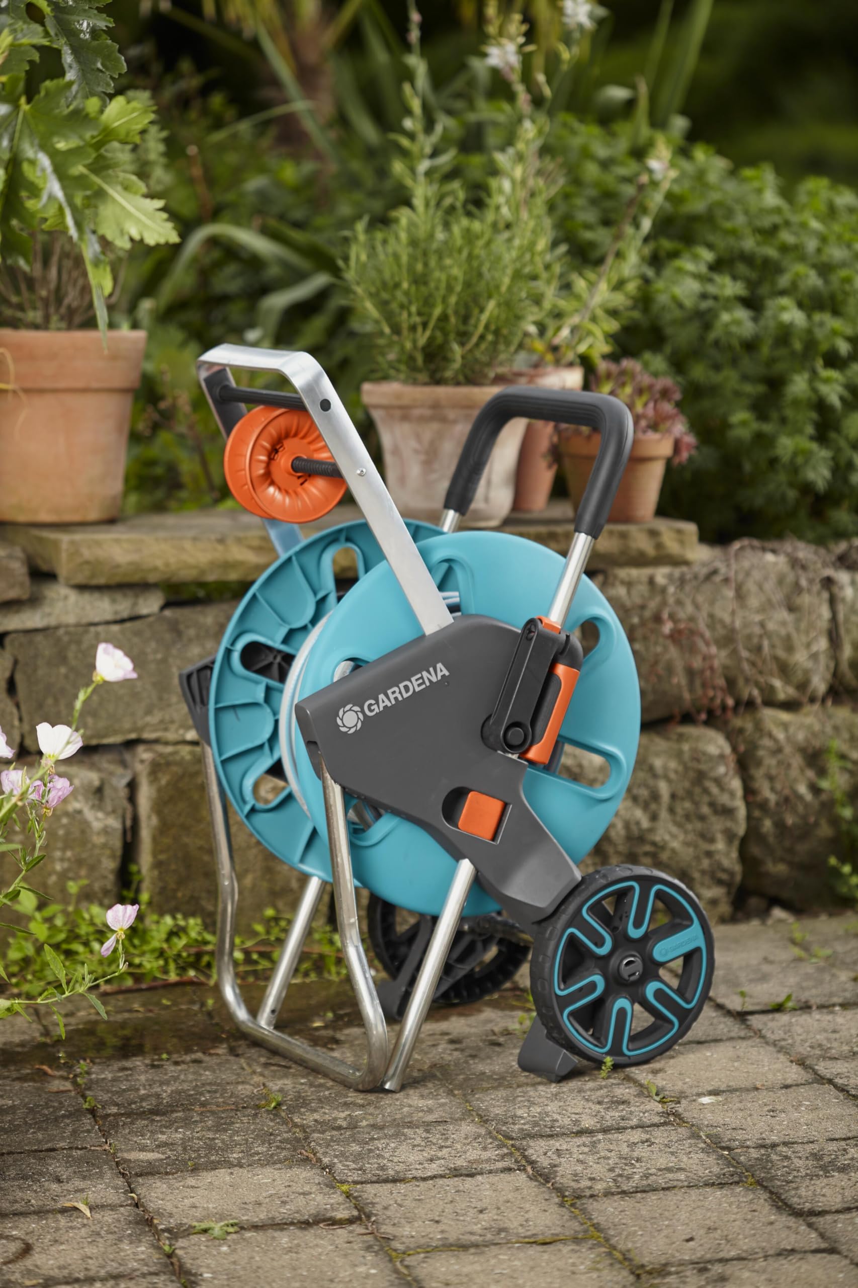 gardena-cleverroll-m-easy-schlauchwagen-18515-20-metallrahmen-mit-bis-zu-60-m-ka image 4