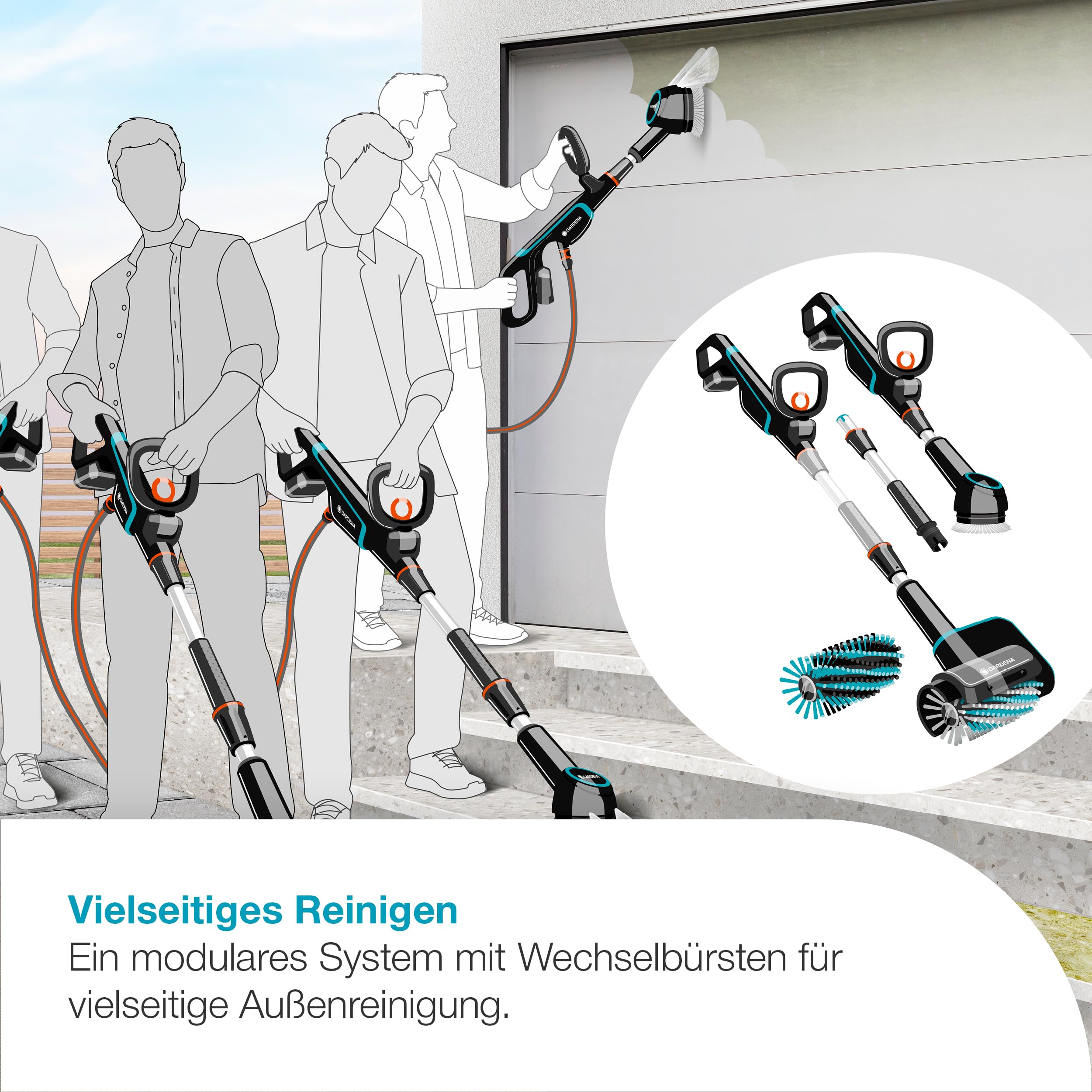 gardena-akku-multi-reiniger-aquabrush-compact-02-18v-p4a-solo-14840-55-kabellose image 2