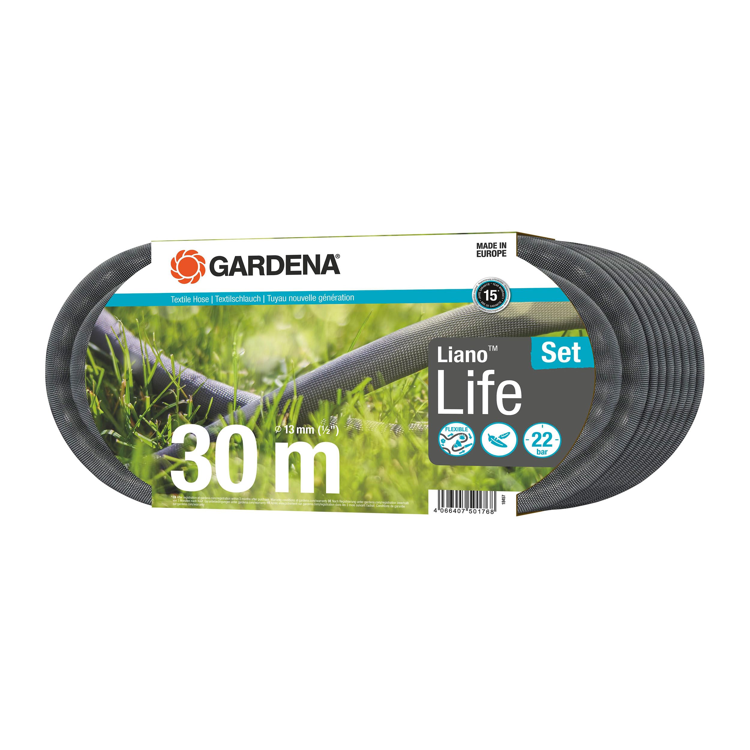 gardena-liano-life-1-2-zoll-textilschlauch-30-m-set-18457-20-hochflexibler-garte image 1