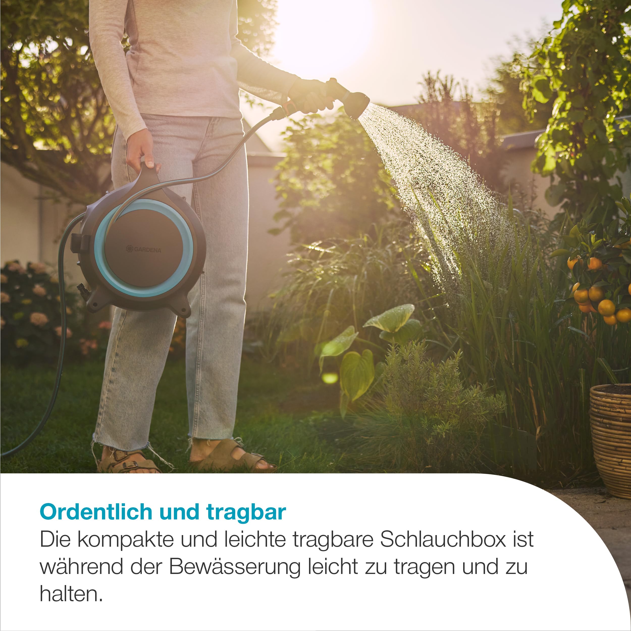 gardena-mobile-schlauchbox-movematic-18690-20-tragbare-schlauchaufbewahrung-mit- image 2