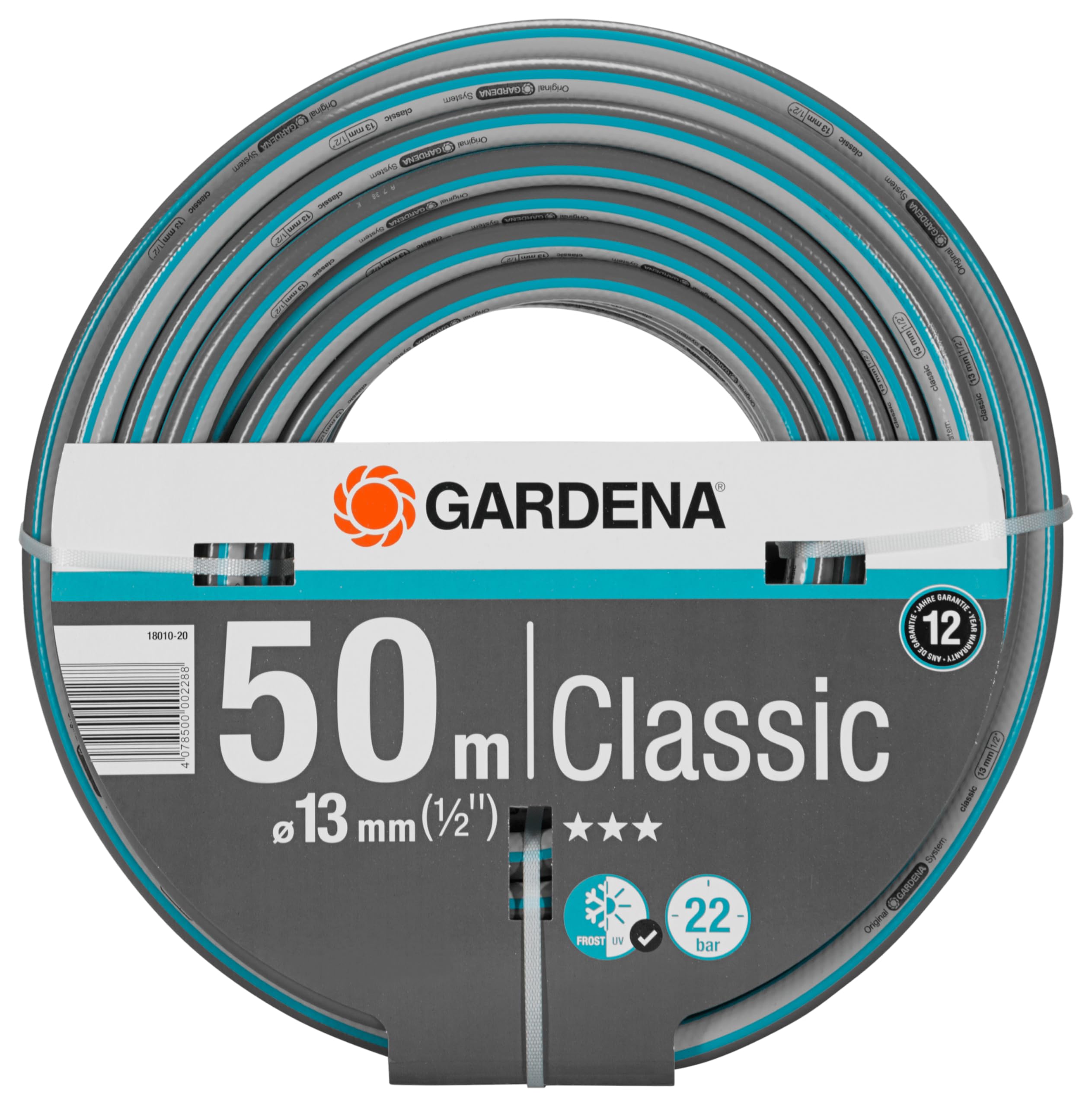 gardena-classic-gartenschlauch-13-mm-1-2-zoll-50-m-kreuzgewebe-schlauch-mit-22-b image 1
