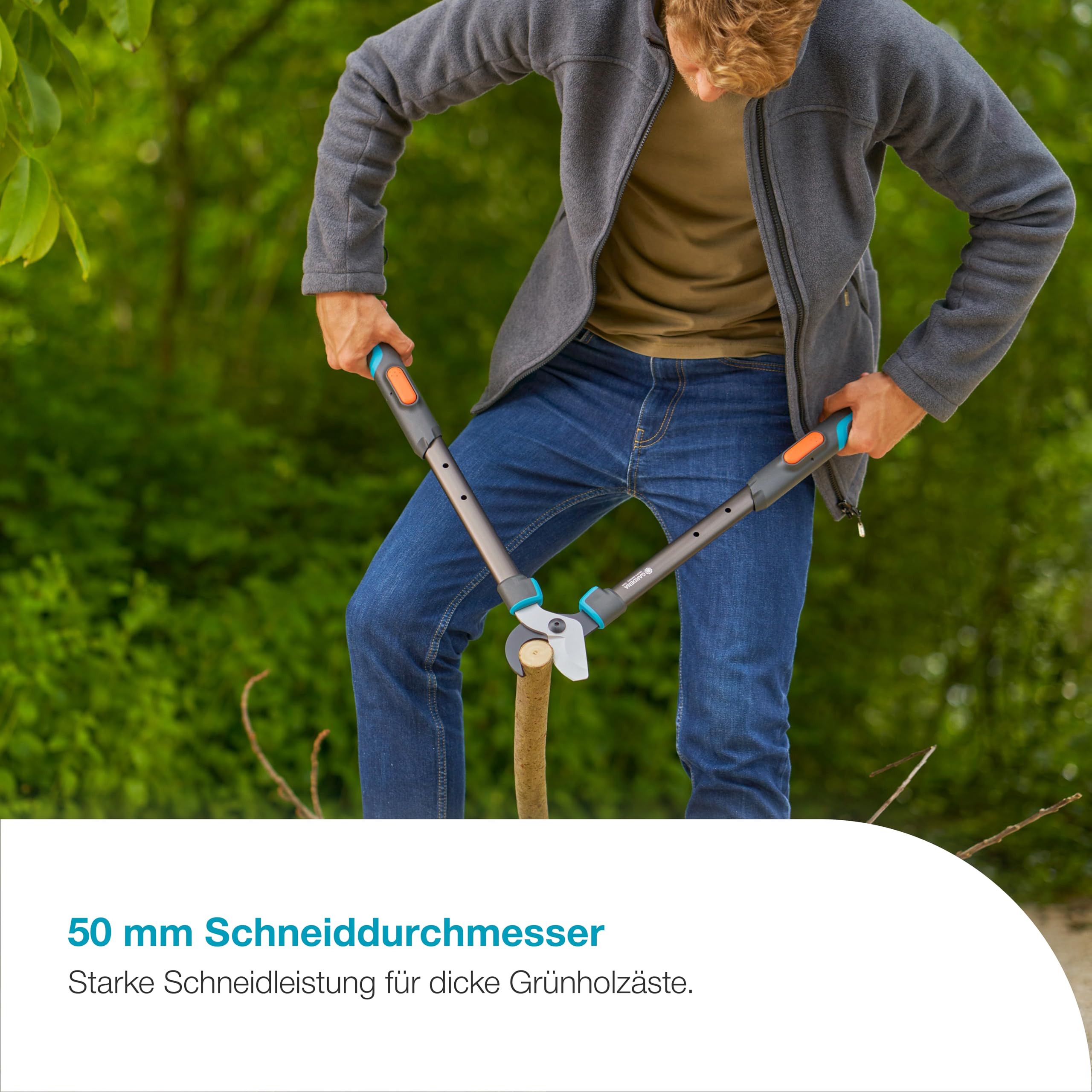 gardena-astschere-telecut-pro-s-teleskop-astschere-f-r-frisches-holz-bis-50-mm-v image 2
