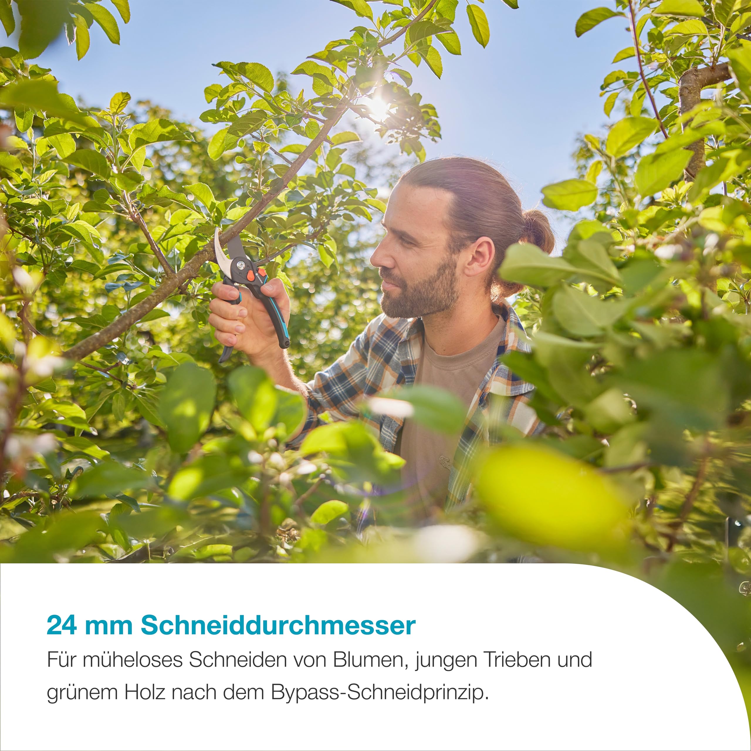 gardena-premiumcut-pro-flex-gartenschere-12252-20-bypass-schnitt-bis-24-mm-premi image 2