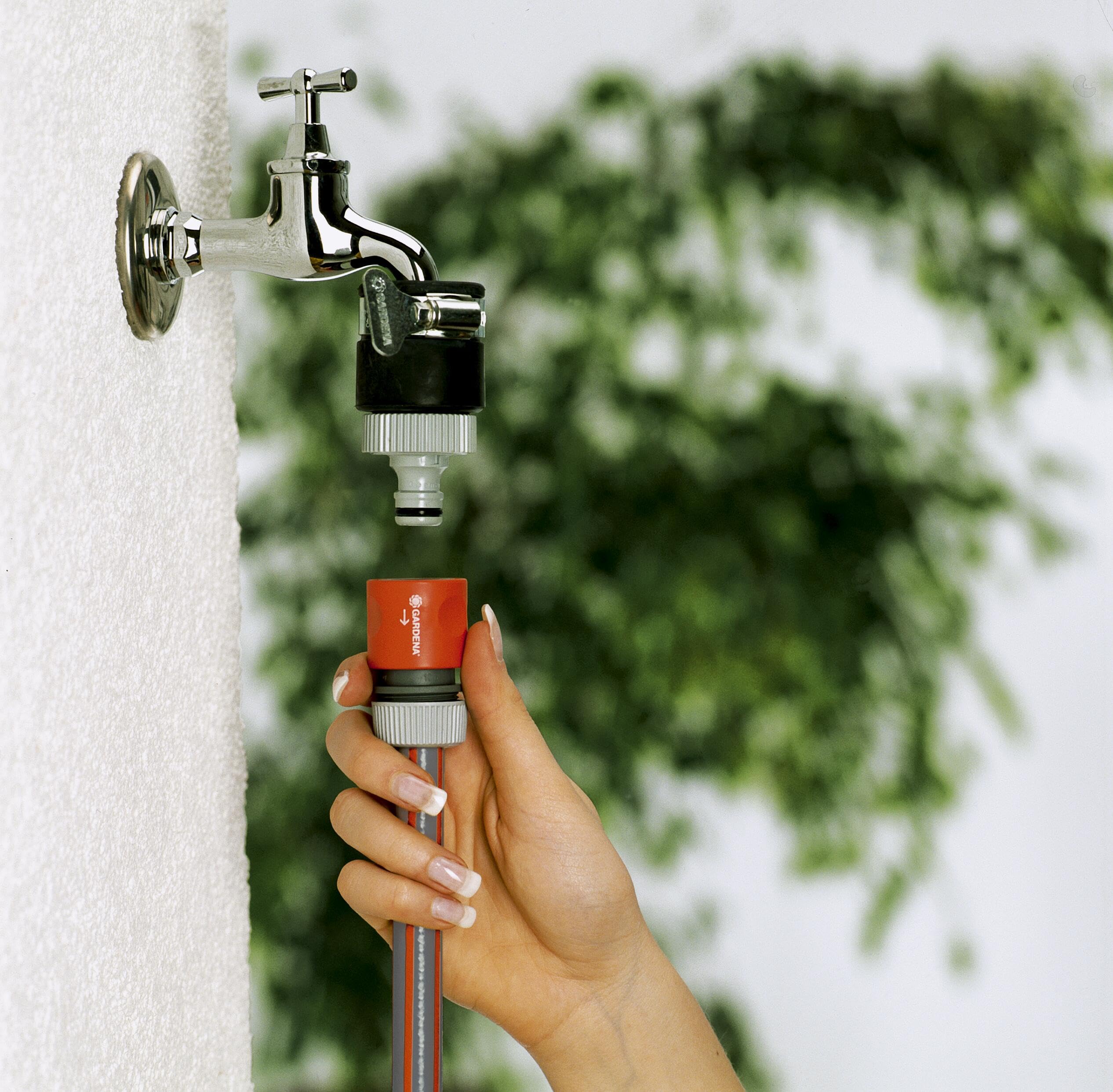 gardena-wasserdieb-2908-20-universal-wasserhahn-adapter-f-r-gartenschl-uche-ohne image 3