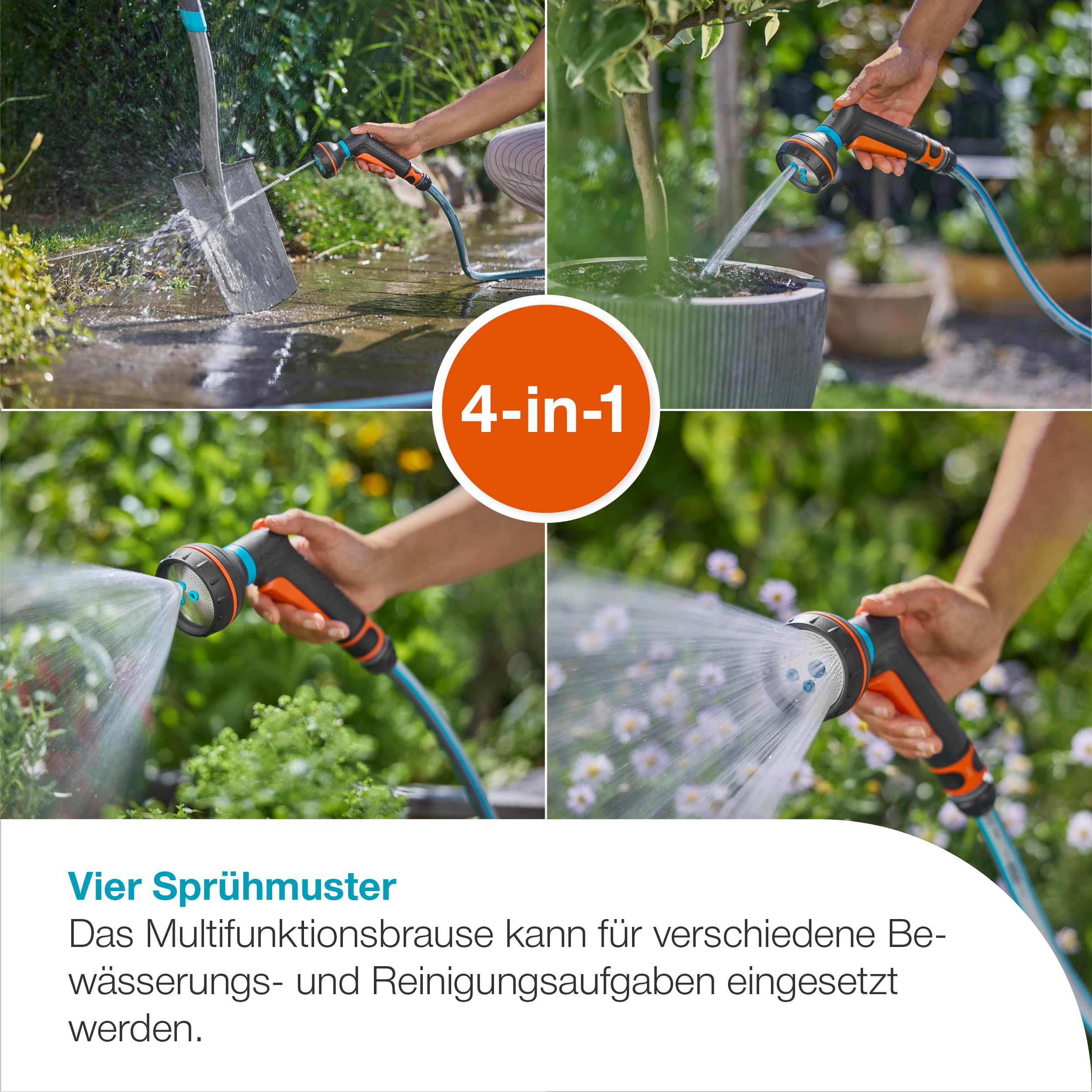 gardena-classic-multifunktionsbrause-starter-set-18372-20-gartenschlauchbrause-m image 2