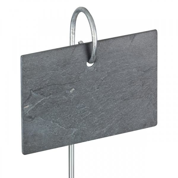 gardenmate-pflanzschilder-schiefer-am-metallstab-10er-set-55-cm-hoch-stil-modern image 1