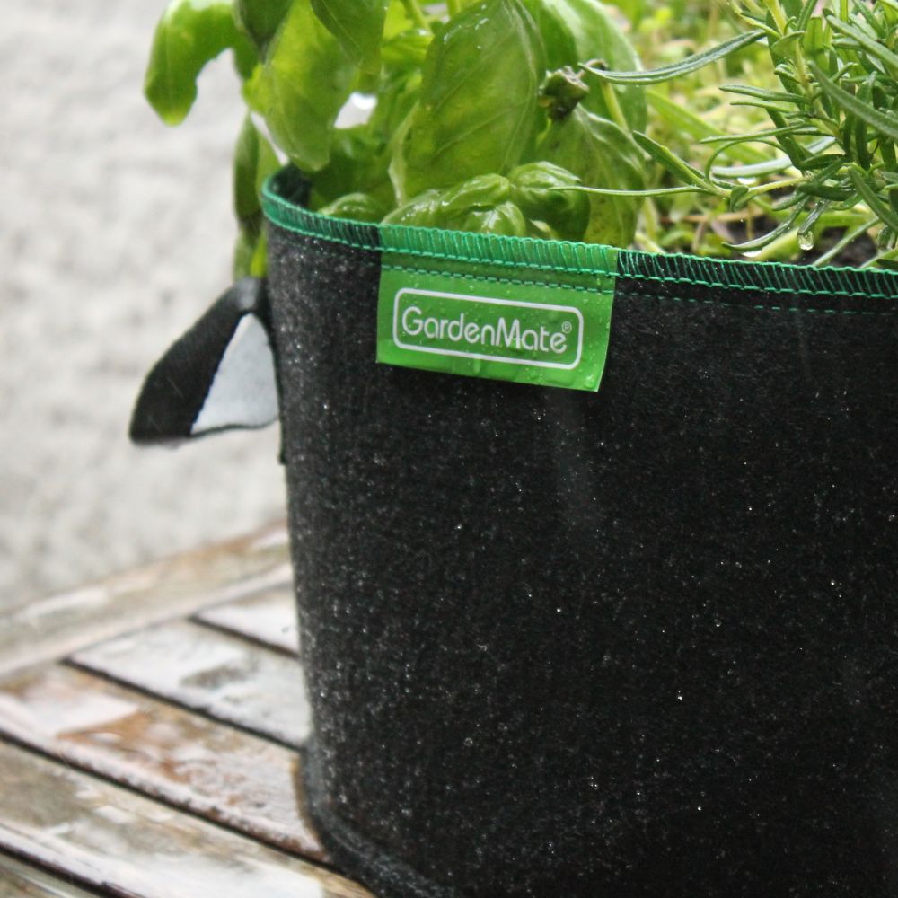 gardenmate-pflanzsack-blackline-aus-vliesstoff-schwarzer-pflanzsack-mit-hybrid-v image 6
