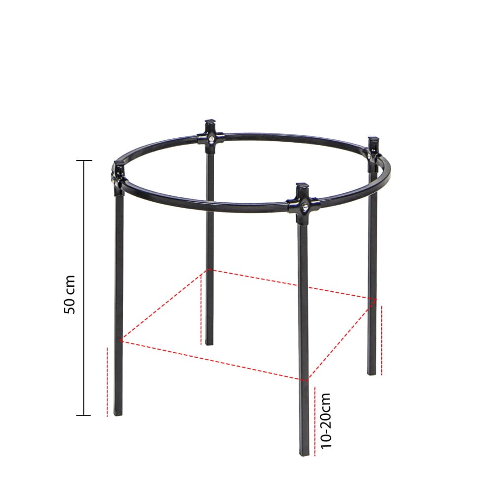 gardenmate-rosen-rankhilfe-aus-pulverbeschichtetem-quadratstahlrohr-modul-system image 2
