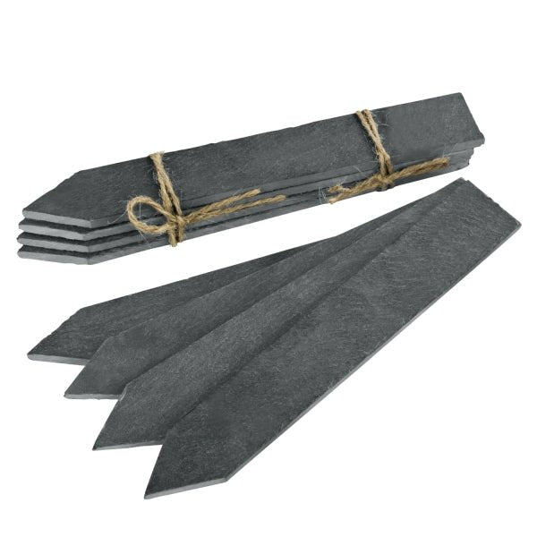 gardenmate-8er-set-pflanzschilder-aus-naturschiefer-xl-20-x-3-cm-wetterfeste-sch image 1